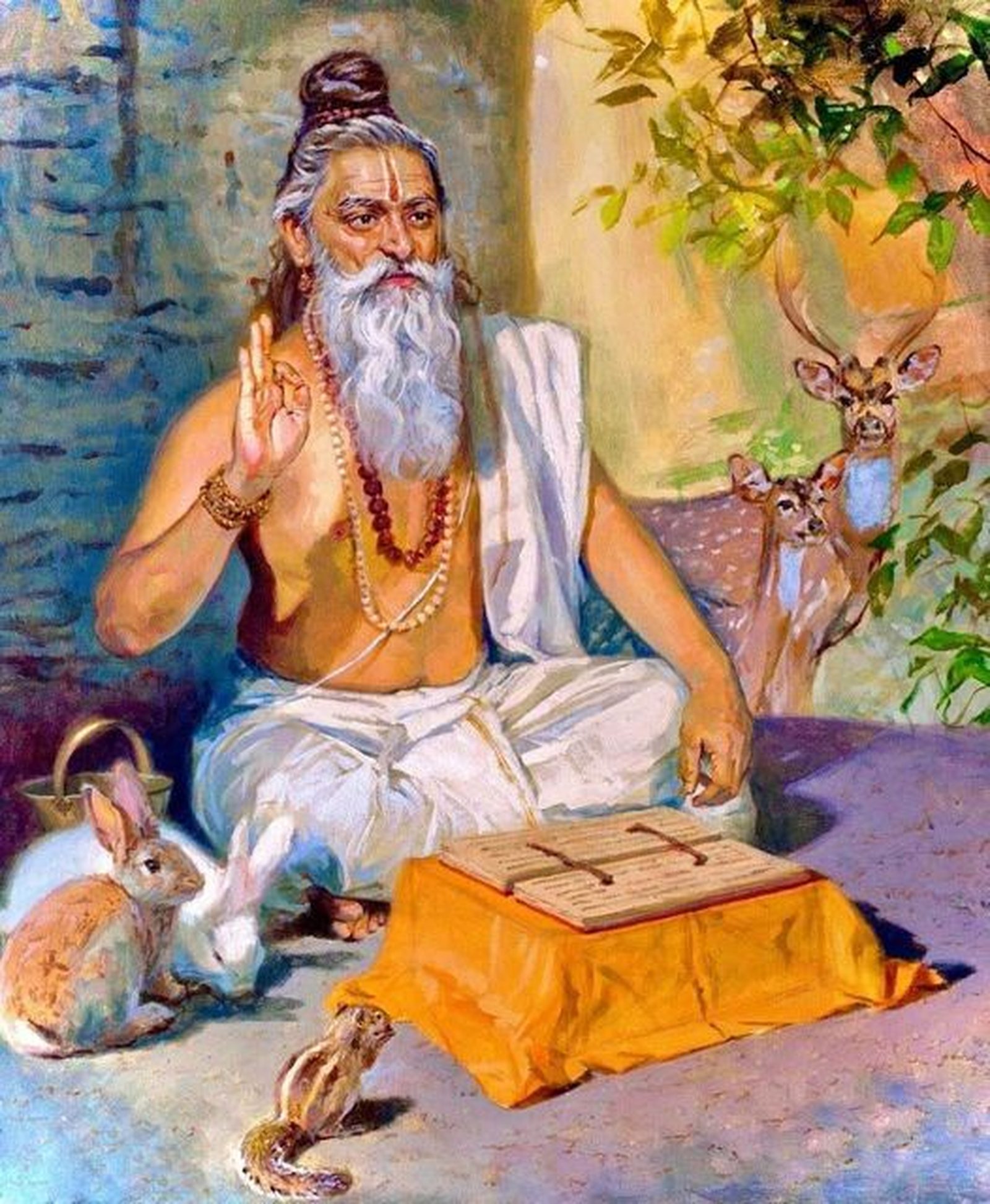 Ancient Ayurvedic sage